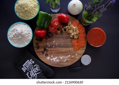 Prep Board For Food Or Pizza