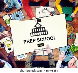 Prep School Education Preparation Academy Concept