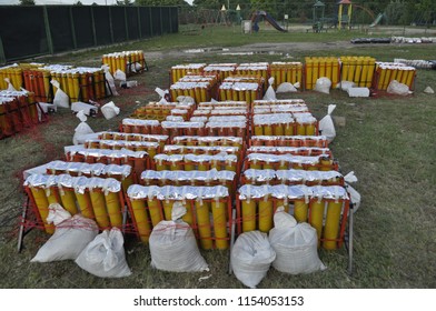 Mortar Fireworks Stock Photos Images Photography Shutterstock