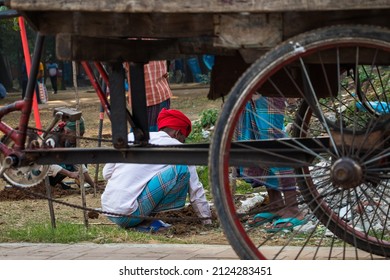 Preparation Of Book Fair 2022, People Working Hard For The Book Fair 2022. This Image Was Captured By Me On February 9, 2022, From Dhaka, Bangladesh.