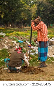 Preparation Of Book Fair 2022, People Working Hard For The Book Fair 2022. This Image Was Captured By Me On February 9, 2022, From Dhaka, Bangladesh.