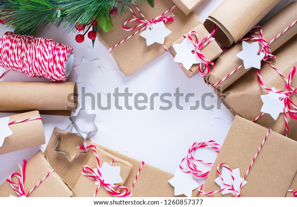 Preparation Christmas Advent Calendar Homemade Gifts Stock Photo Edit Now 1260857377