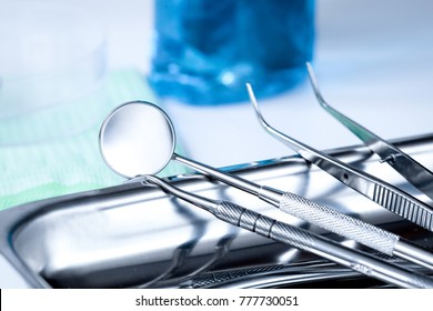 Preparation Dental Instruments Before Work Stock Photo 777730051 ...