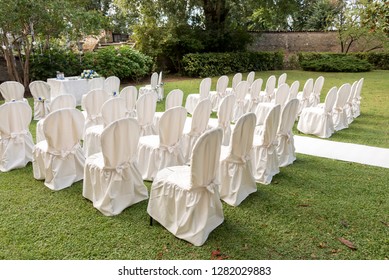 Beautiful Wedding Party Chair Balloon Decorations Stock Photo Edit