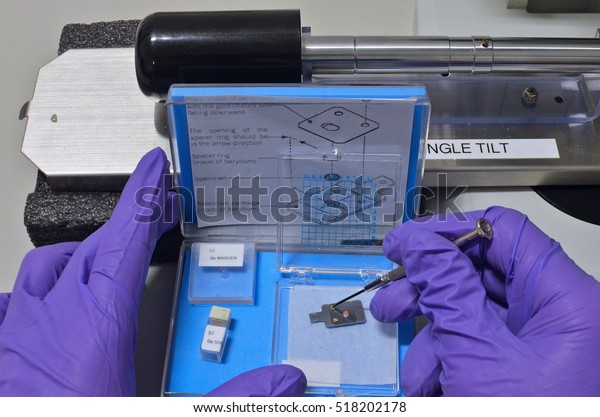 Preparation Sample Transmission Electron Microscopy Stock Photo ...