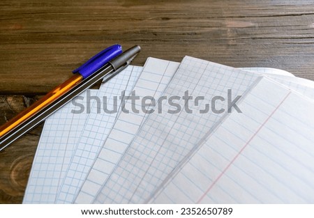 Similar – Image, Stock Photo The empty laying cages of poultry houses, old, decayed, abandoned