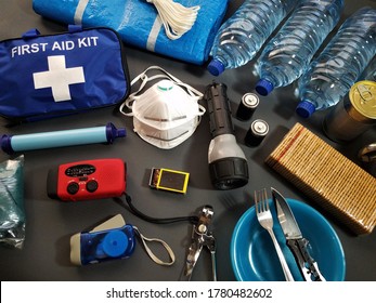 Prepare in advance for a natural disaster by putting together important items that will help you survive.Water,food,shelter,light source,first aid kit are just a few of the items needed to survive.