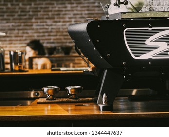 Prepare the machine before brewing coffee.