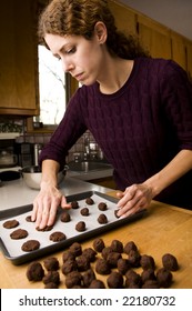 preparing to bake cookies - Shutterstock ID 22180732