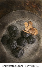 Preparing Fresh Black Truffle