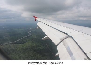 Preparing For Landing At Bagdogra On Spicejet