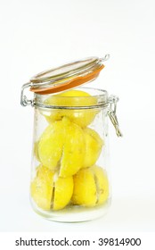 Preparing Preserved Lemons