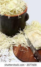 Preparing Sauerkraut