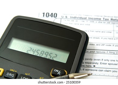 Preparing Taxes - Form 1040 For 2008