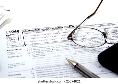 Preparing Taxes - Form 1040 For 2008