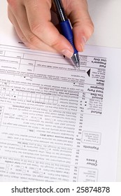 Preparing Taxes - Form 1040 For 2008