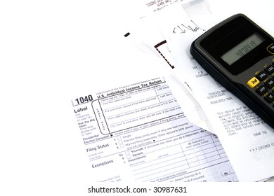 Preparing Taxes - Form 1040 For 2008