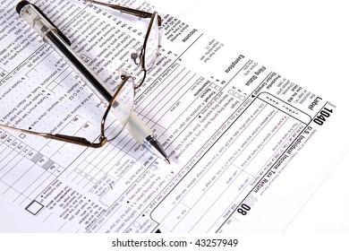 Preparing Taxes - Form 1040 For 2008