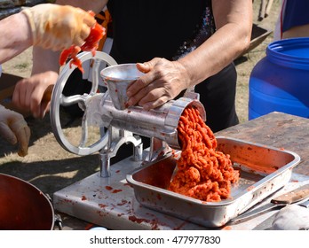 Preparing Vegetables For Chutney