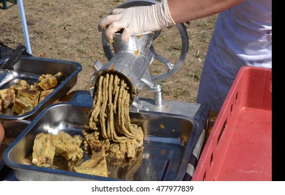 Preparing Vegetables For Chutney