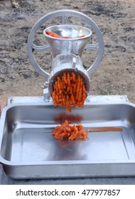 Preparing Vegetables For Chutney