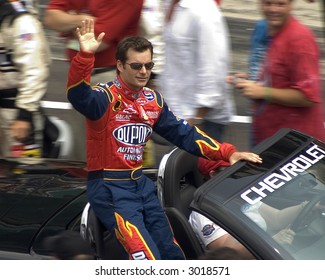 Pre-race Photo Of Jeff Gordon