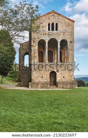 Pre-romanesque building patrimony in Asturias. Sta. Maria del Naranco. Spain