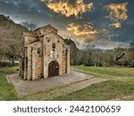 Pre-Romanesque church of San Miguel de Lillo. Oviedo, Asturias, Spain, Europe