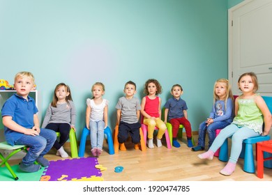 Preschool kids can be engaged into listening - Shutterstock ID 1920474785