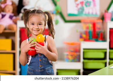 Preschool Student Posing in Classroom - Shutterstock ID 1138976204