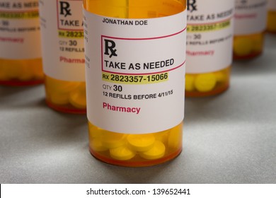 Prescription labels - Shutterstock ID 139652441