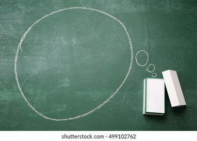 present box and speech bubble
