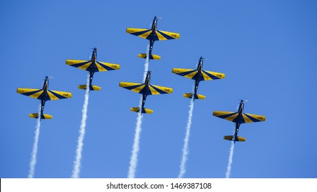 Presentation Of The Brazilian Air Force Smoke Squadron.