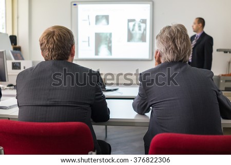 Presentation at university