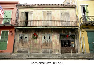 Preservation Hall In The French Quarter Of New Orleans