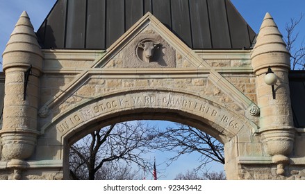 Preserved Union Stock Yards Gate Used Stock Photo 92343442 | Shutterstock