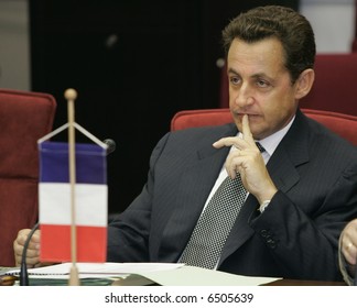 President Of The French Republic Nicolas Sarkozy