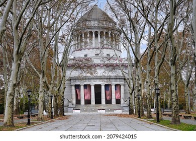 President Grant's Tomb And Memorial On Riverside Drive In Manhattan