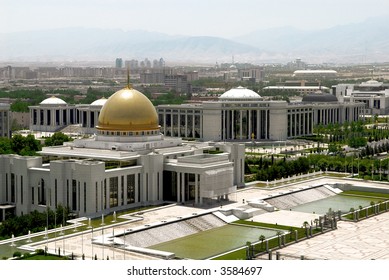 President Palace. Ashgabat. Turkmenistan.