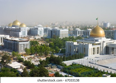 President Palace In Ashgabat Turkmenistan