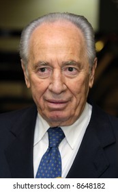 President Of State Israel Shimon Peres.