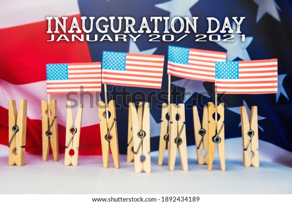 Presidential Inauguration day national\
federal event in USA\
background	\
