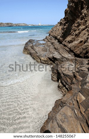 Similar – Foto Bild Leuchtturm auf der Düne