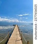 Prespa lake in North Macedonia