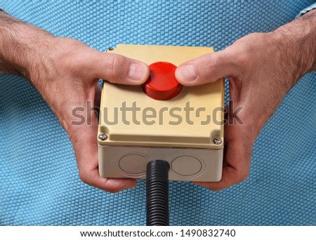 Press the button to get start the machine