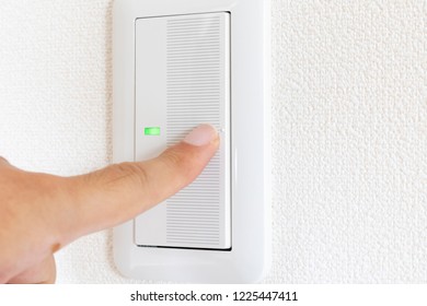 Press the light switch