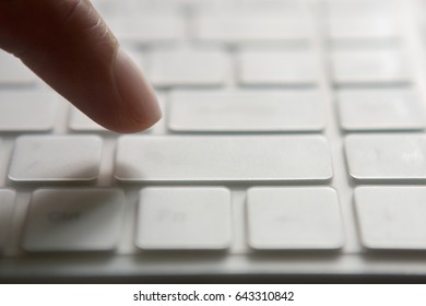 Press on keyboard