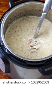 Pressure Cooker Chicken Lentil Soup