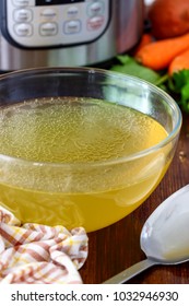 Pressure Cooker Chicken Stock