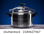 Pressure cooker stainless steel French-made for cooking food in steam